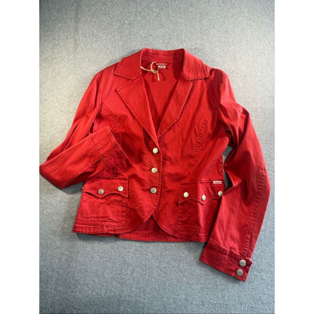 Unionbay Red Western Style Jacket L